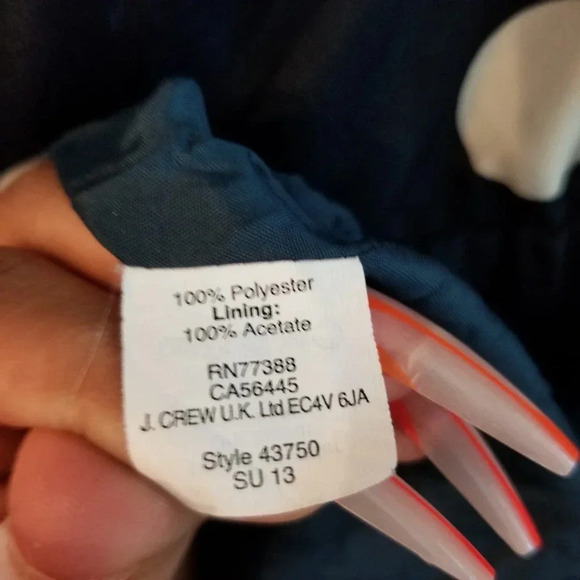 J.Crew Womens Mini Dress Size 10 Multicolor Polka Dot Swing Lightweig Sleeveless - Picture 6 of 9